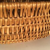 Rectangle braided hand basket