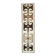 Vintage Turkish Oushak Handmade Wool Cotton White Runner Rug 99x390