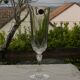 6 crystal champagne flutes from ARQUES. AUTEUIL model.