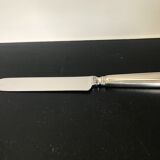 Silver metal bread knife