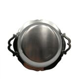 Set of 8 service pieces in silver metal Bruno Wiskemann style Louis XV 20th century