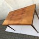 Vintage MIER Topolcany Extendable Dining Table Mid Century 60s Wood 120cm-160cm.