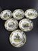 6 Assiettes en faïence fine de Creil du XIXème siècle (