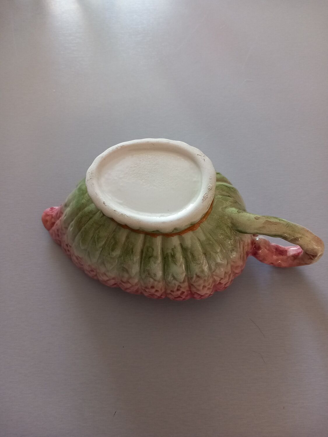 Double dish and asparagus slush sauce boat set