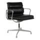 Black Herman Miller Original Eames EA408S ‘Soft Pad’ Desk Aluminium Chair