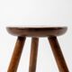Small French cow milking stool, 1970s