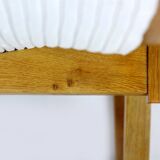 Fauteuil à bascule en contreplaqué restauré du milieu du siècle par L. Volak pour Drevopodnik Holesov, années 1960