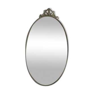 Miroir metal vintage 83x48cm