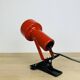 Applique spot pince rouge vintage