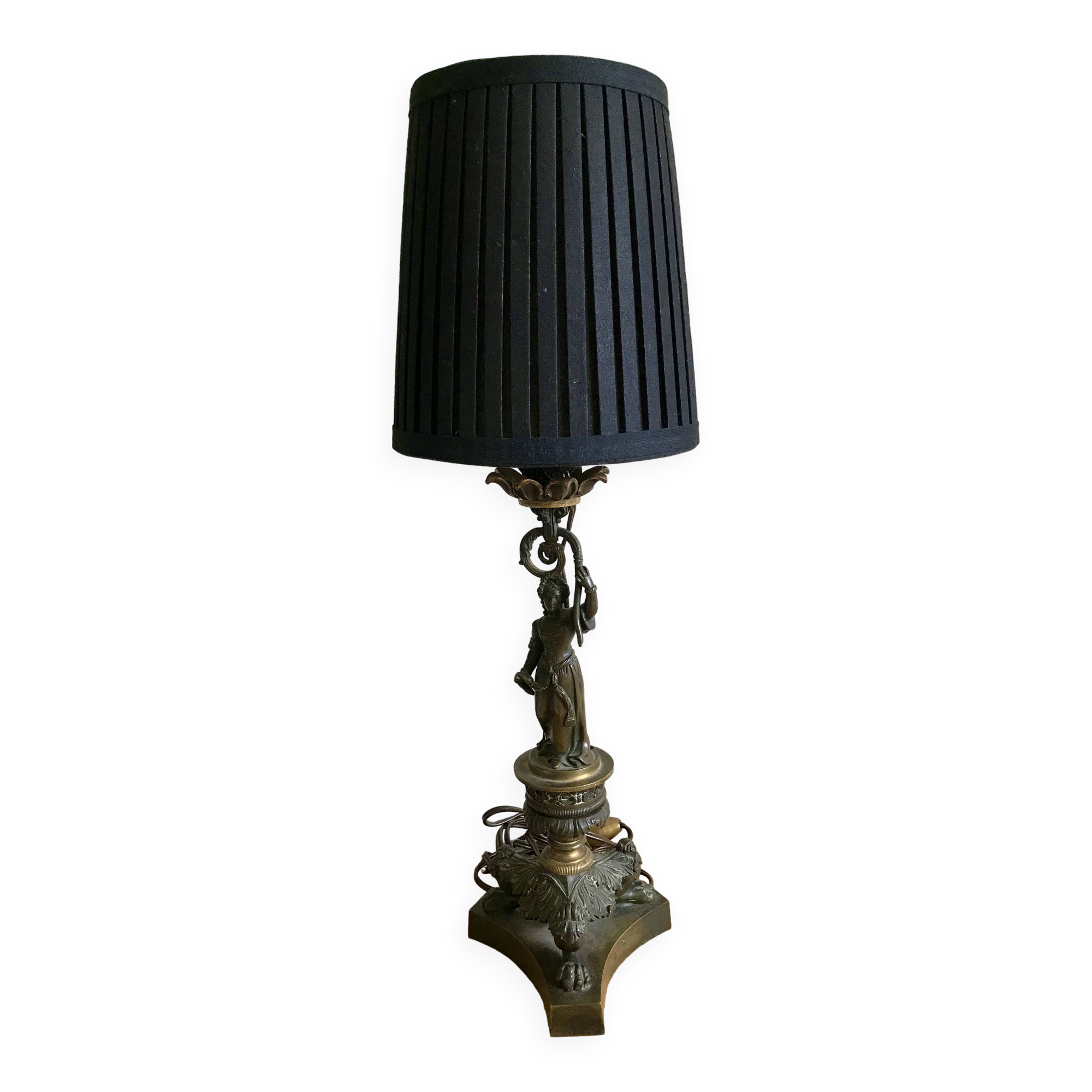 Louis Philippe bronze lamp