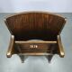 1950s Vintage Cinema Chair Beech Wood Theater Seat Armchair