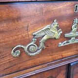 Antique Regency mahogany secretary