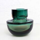 Sommerso vase in Murano glass