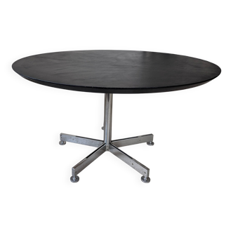 Round table by Georges Frydman, 1970s design.