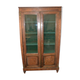 Second empire rosewood and marquetry showcase.