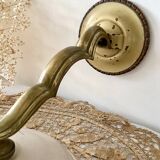 1930s bronze wall light