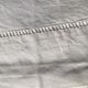 2-seater sheet embroidered FH and mestizo cream tablets