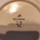 HB Henriot Quimper earthenware plate signed