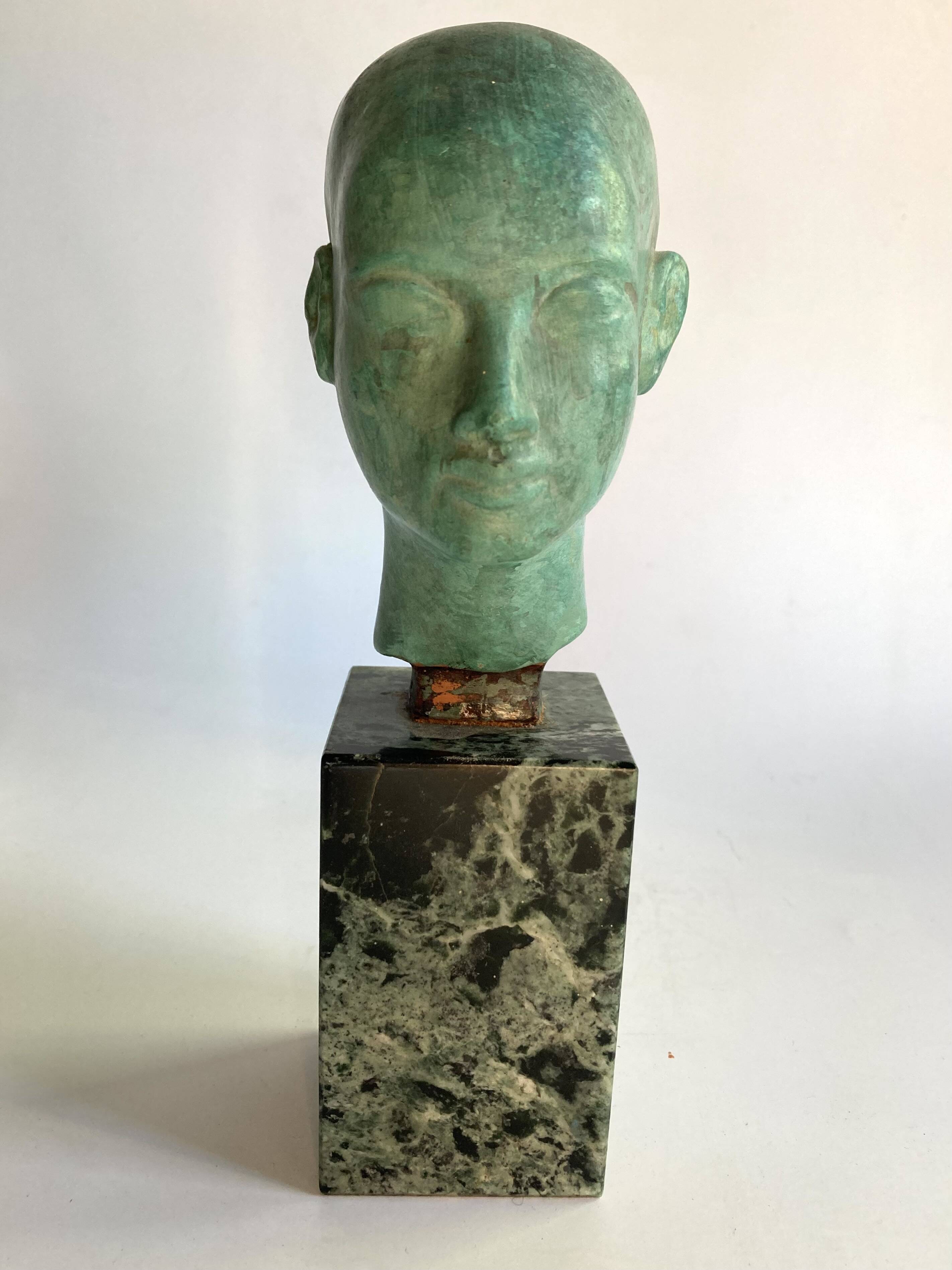 Egyptian head bust