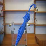 Umbrella stand in brass and clear lucite / plexiglass, 1960s