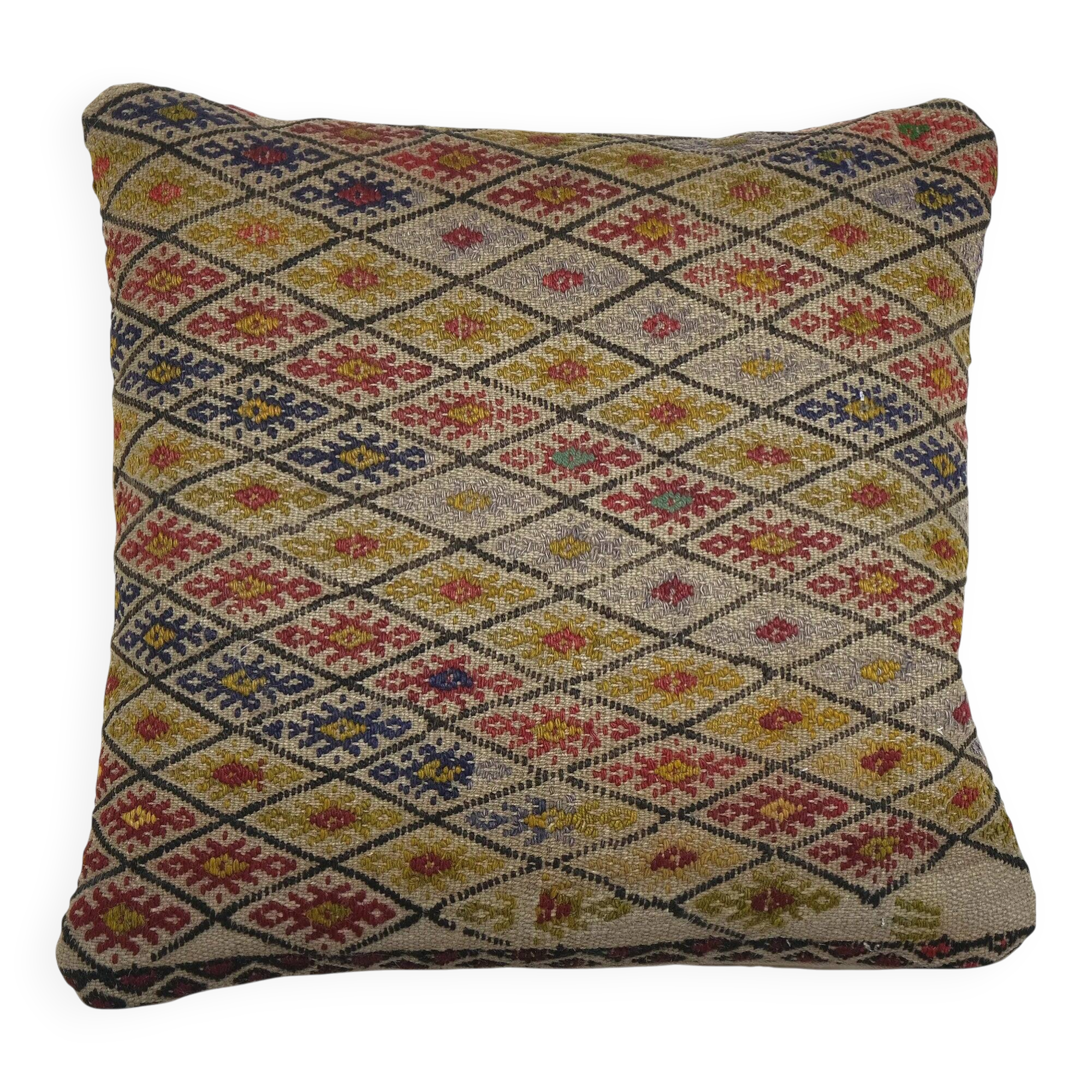 Vintage Turkish cushion cover 43x43 cm