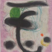 Joan Miró: Portrait of a Woman - Signed Lithograph
