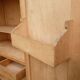 Original Parisian interior kitchen cabinet