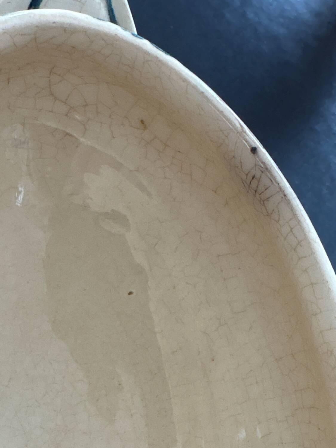 Antique ironstone sauce boat model Bostock’s from the store À la Maison Dorée in Paris.