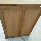 Vintage walnut showcase