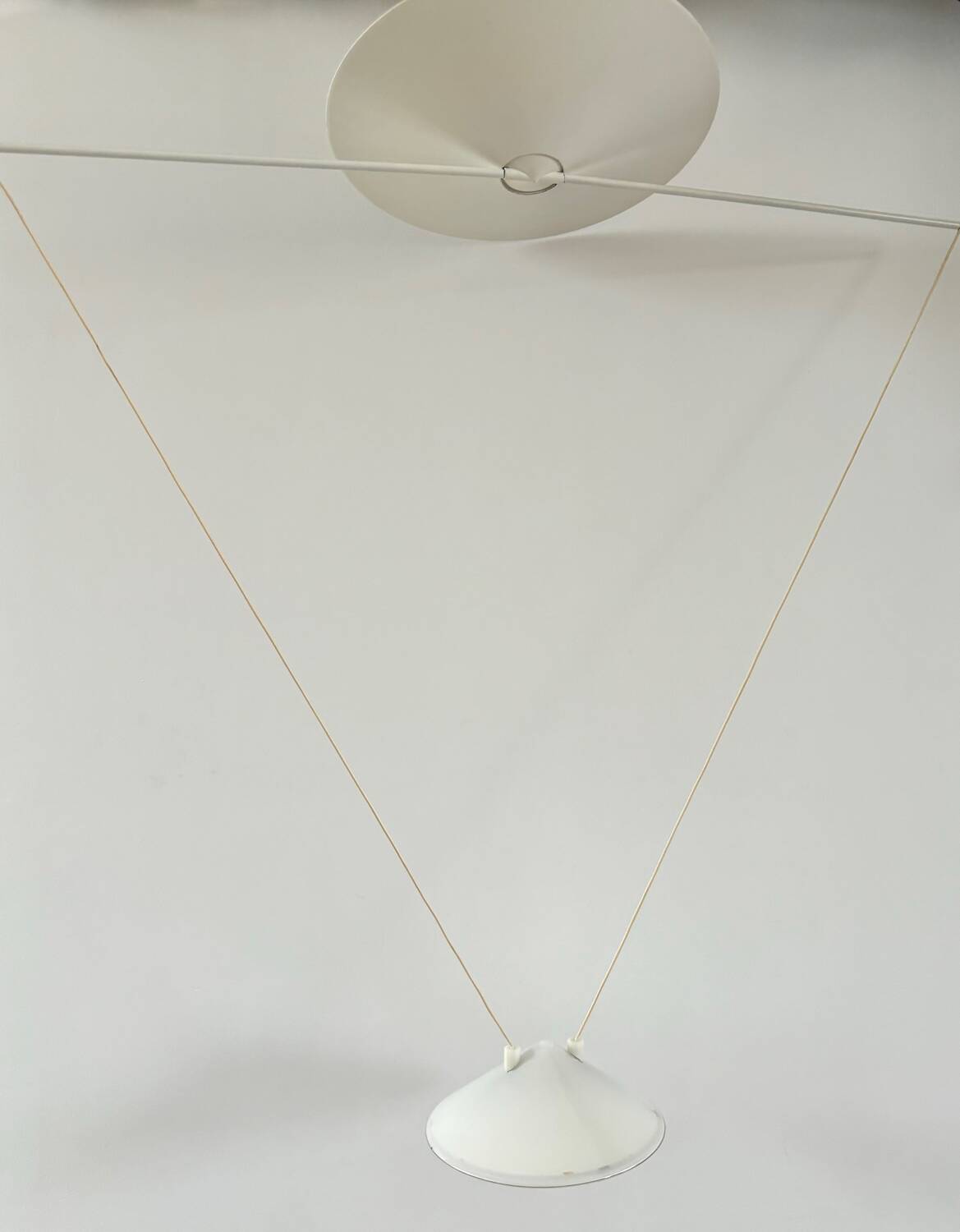 Geometric pendant light 1980