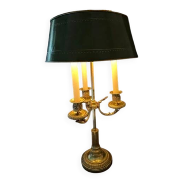 Lampe bouillotte en bronze XIXème