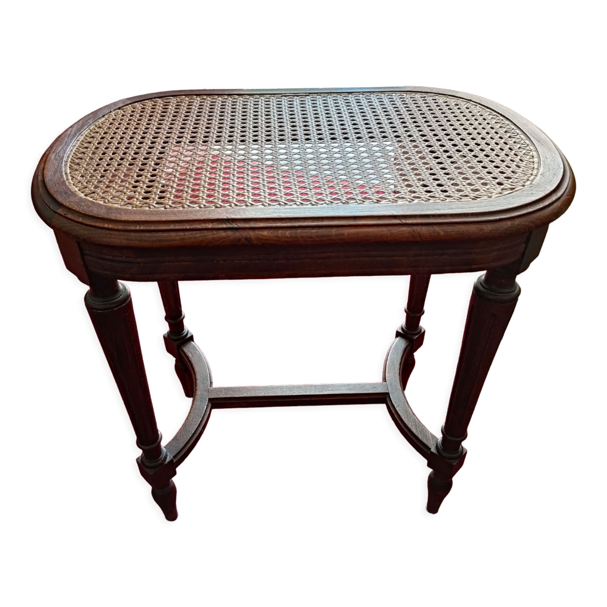 Canned piano stool
