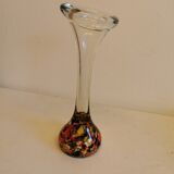 Vase en os de la verrerie danoise holmegaard