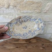 Antique U&C ceramic thorn bowl