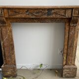 Cheminée en bois