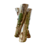 Majolica tripod vase early 20th
