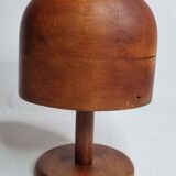 Old wooden hat shape on foot, 1900