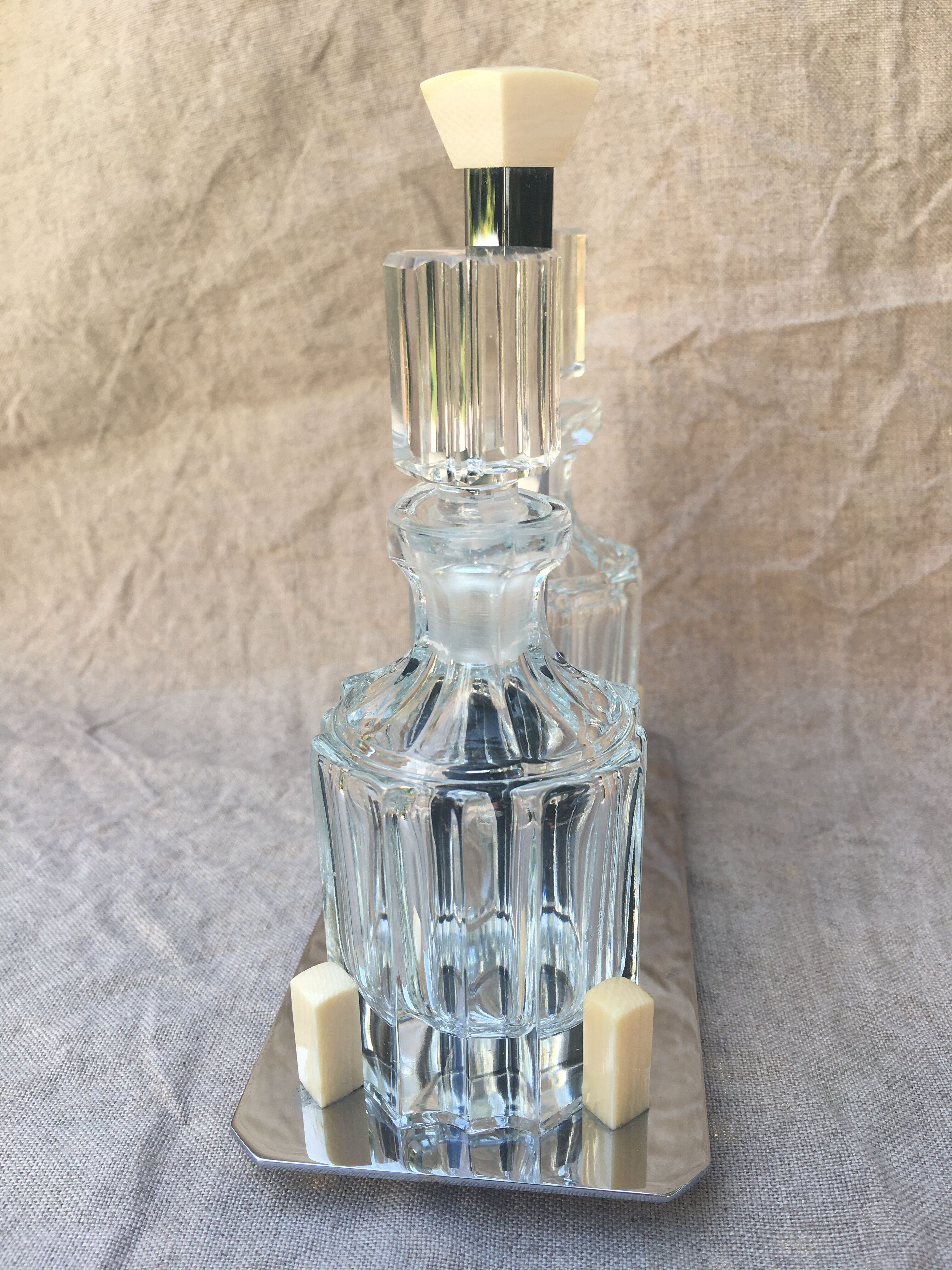Servant oil vinegar Art Deco