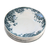 Lot of 8 hollow plates Marie-Louise collection