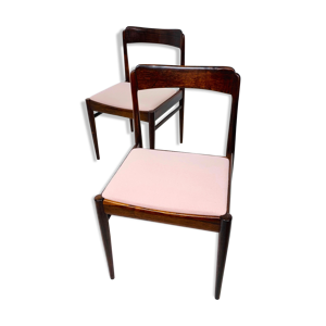 chaises danoises en palissandre