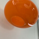 Vintage orange hanging lamp