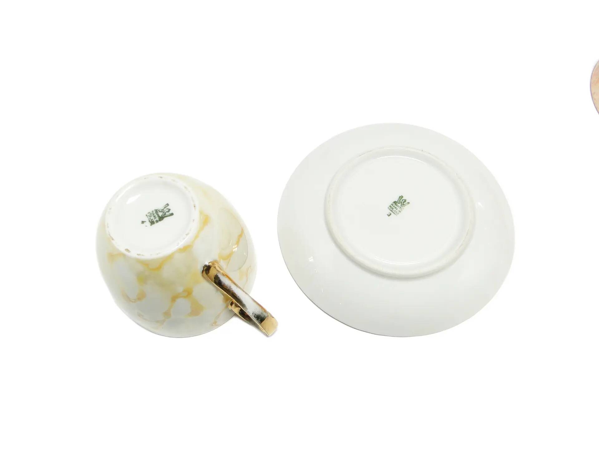 Julita cup, mid-century modern, porcelain, Wawel, Poland, 1970s.