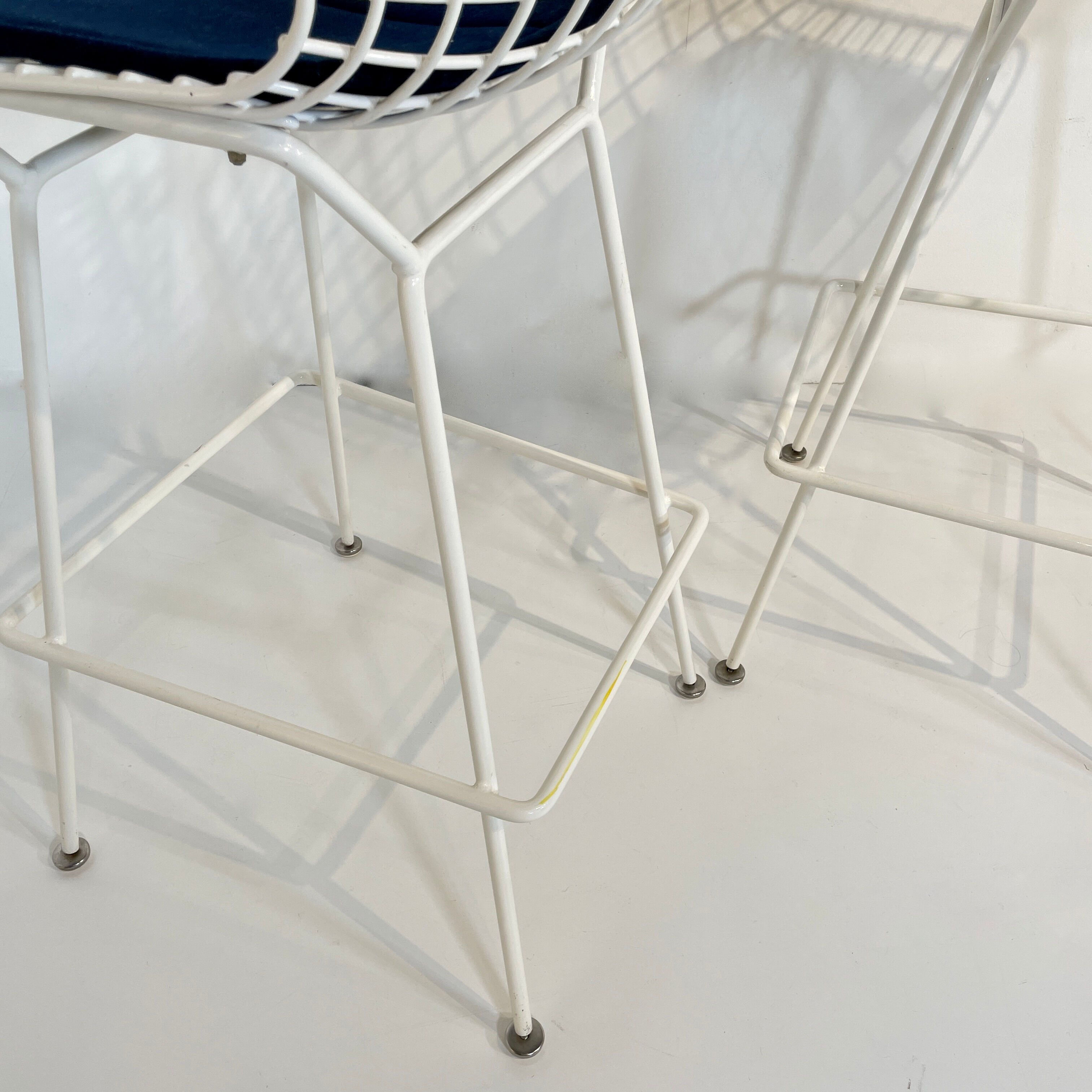 Set of Bar Stools "Wire" by Harry Bertoia for Knoll, USA 1950