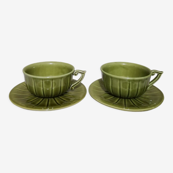 Two vintage ceramic cups Proceram
