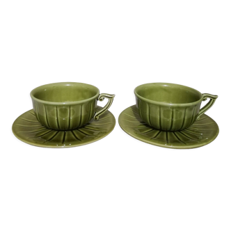 Two vintage ceramic cups Proceram