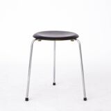 Tabouret vintage modèle 3170 d'Arne Jacobsen pour Fritz Hansen, 1950, première version