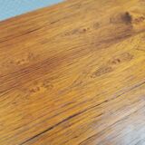 Tables de chevet murales en palissandre. Danoises et des années 1960-70.