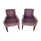Olivier Gagnère Pair of café Marly armchairs