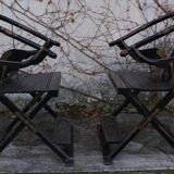 Folding Thrones, 1920s, Set of 2