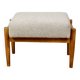 Edmund Homa stool beige boucle seat